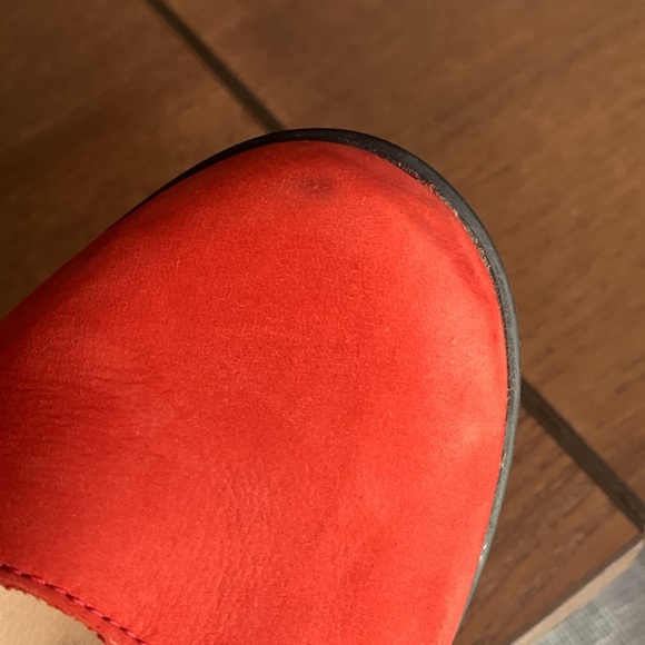 LOINTS OF HOLLAND - Fine suede - orange/red Mary Jane Pumps - Picture 13 of 15